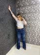 calça jeans flare nxo jeans